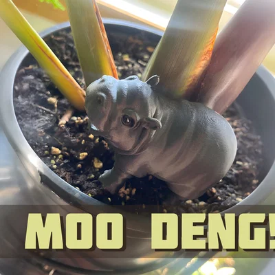 Figurine Moo Deng tuyệt đẹp, đáng yêu và độc đáo