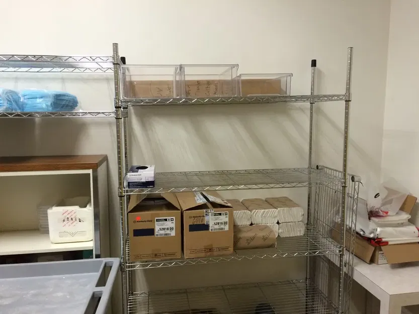 Kẹp giá đỡ dây cho kệ 3D - Image 3