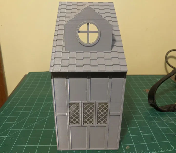 Nhà búp bê phong cách Tudor in 3D cho trẻ em - Image 7