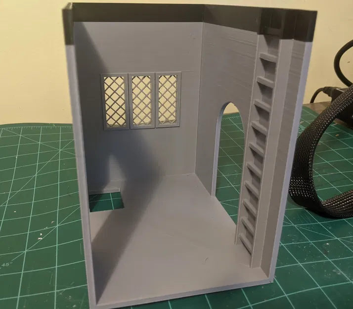 Nhà búp bê phong cách Tudor in 3D cho trẻ em - Image 8