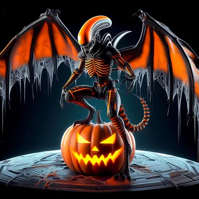 Xenomorph ngoài hành tinh chủ đề Halloween - HUEFORGE