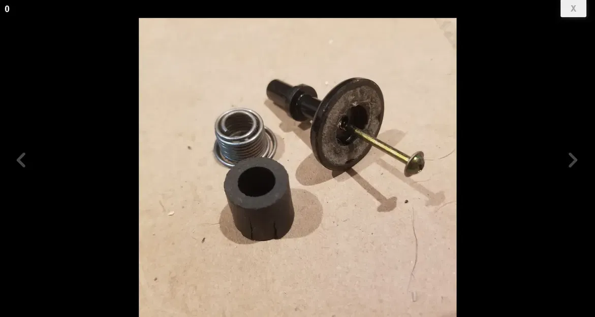 Bộ cốc thay thế chân treo cho bàn xoay JVC - Image 4