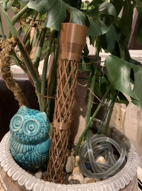 Cột rêu Monstera với hệ thống tưới nhỏ giọt tự động - Image 6