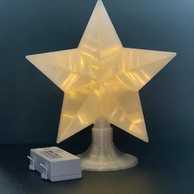 Ngôi sao lùn: Trang trí Giáng sinh với đèn LED đa dạng