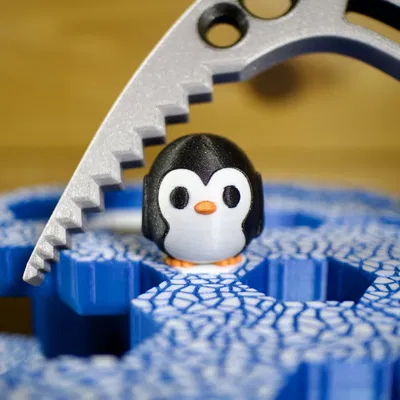 Thử thách Milo: Trò chơi Gauntlet Băng in 3D không cần hỗ trợ