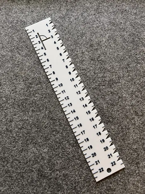 Thước đo tay 22 cm cho may vá - Image 1