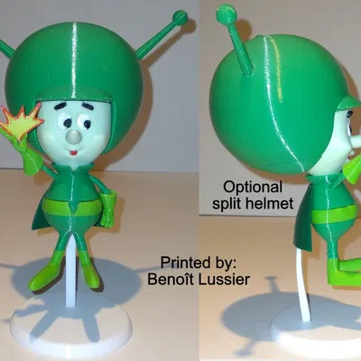 Nhân vật Great Gazoo từ series hoạt hình The Flintstones