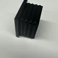 Nắp chặn Lamellen 40mm x 40mm cho ống hình chữ nhật - Thumbnail 1