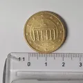 Tiền xu 50 Euro-Cent quét 3D - Thumbnail 5