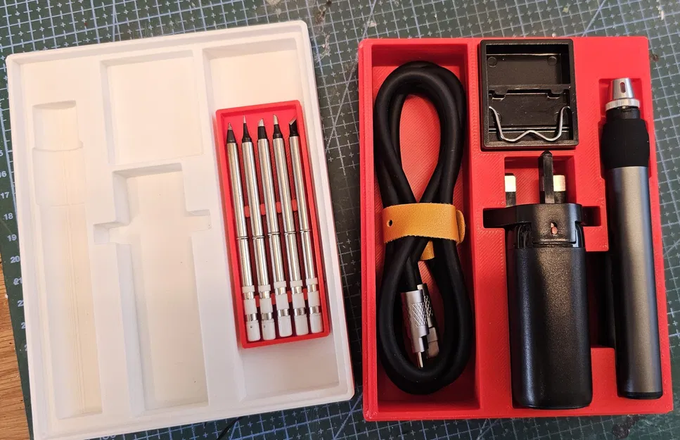 Hộp đựng bút hàn Kaiweets KETS02 / Fnirsi HS−01 (UK Plug) - Image 1