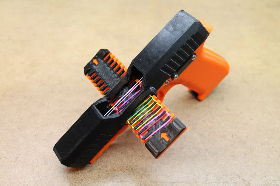 Súng cao su bắn đạn cao su kiểu Mag Fed - Image 4