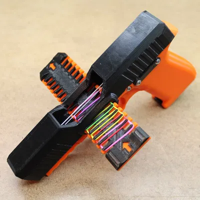 Súng cao su bắn đạn cao su kiểu Mag Fed