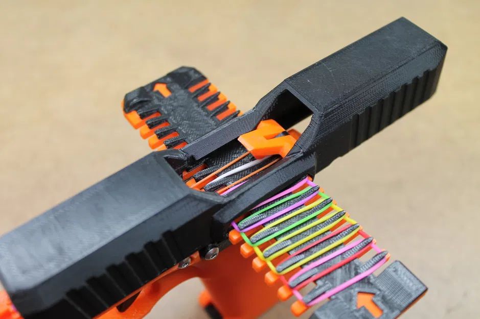 Súng cao su bắn đạn cao su kiểu Mag Fed - Image 6