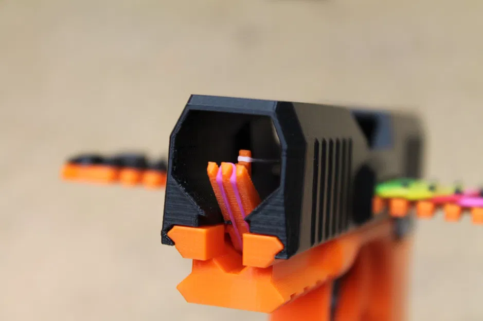 Súng cao su bắn đạn cao su kiểu Mag Fed - Image 7