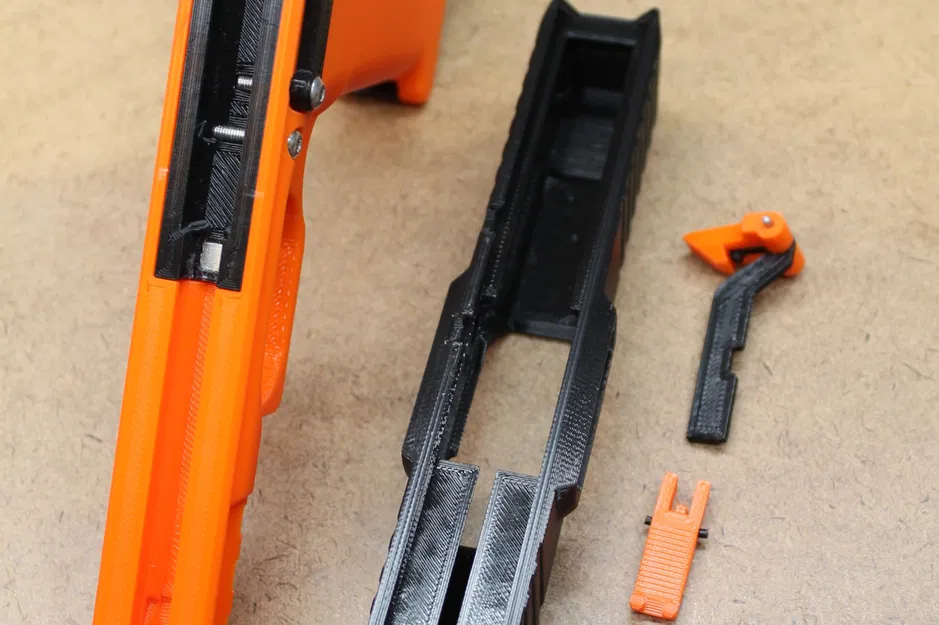 Súng cao su bắn đạn cao su kiểu Mag Fed - Image 9