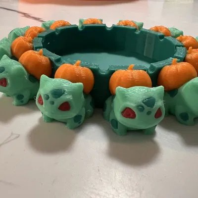 Gạt tàn thuốc lá Bulbasaur phong cách Pokémon