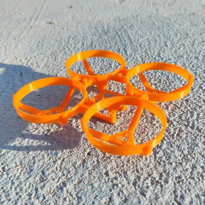 Khung drone tiny whoop in place không cần hỗ trợ 75mm