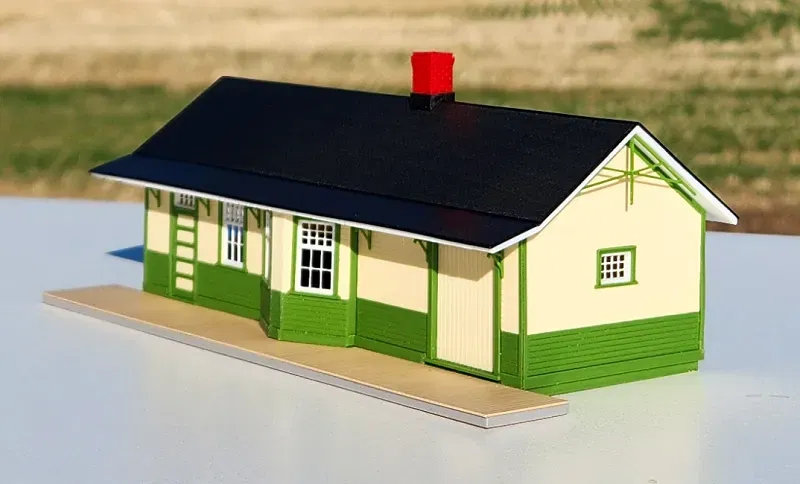 Mô hình nhà ga đường sắt Trung Ontario quy mô HO năm 1902 - Image 2