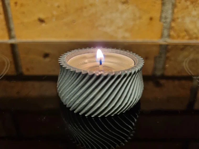 Giá đỡ nến tealight thiết kế đơn giản bằng PLA chịu nhiệt... - Image 1