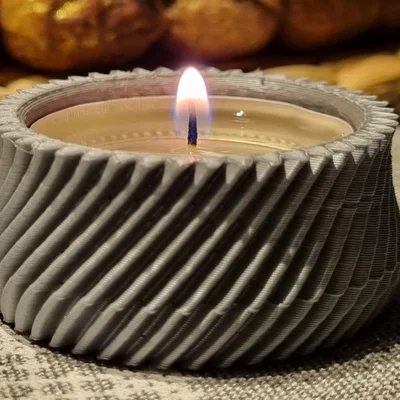 Giá đỡ nến tealight thiết kế đơn giản bằng PLA chịu nhiệt...