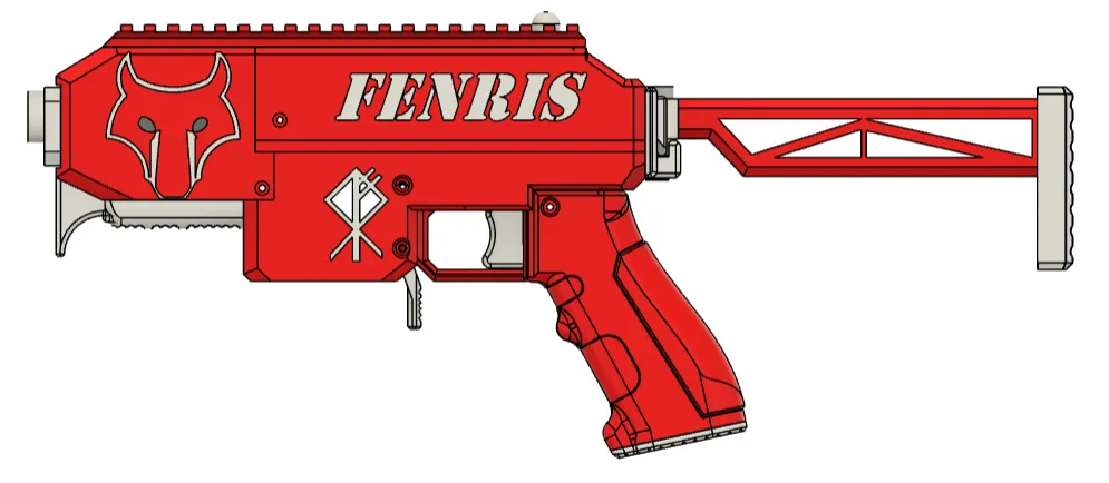 Mô hình súng Nerf và linh kiện đi kèm - Image 3