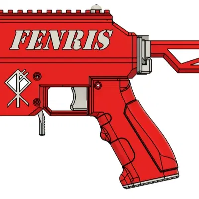 Mô hình súng Nerf và linh kiện đi kèm