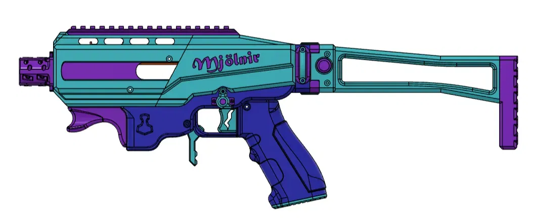 Mô hình súng Nerf và linh kiện đi kèm - Image 7