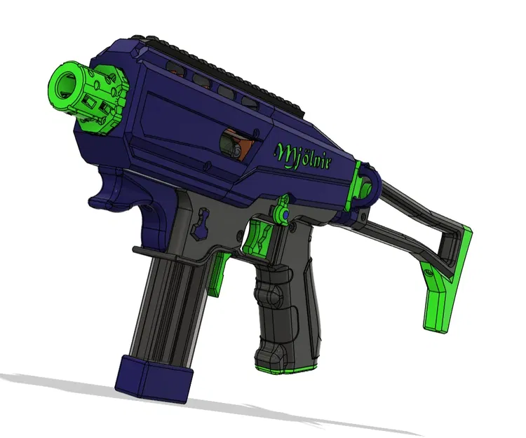 Mô hình súng Nerf và linh kiện đi kèm - Image 8