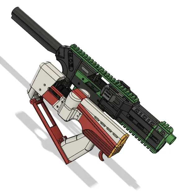 Mô hình súng Nerf và linh kiện đi kèm - Image 9