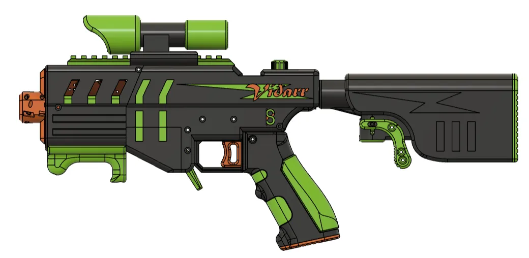 Mô hình súng Nerf và linh kiện đi kèm - Image 11