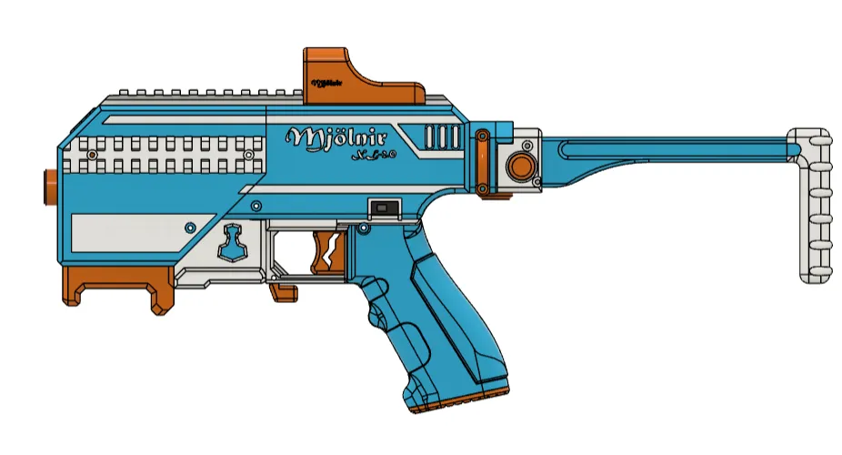 Mô hình súng Nerf và linh kiện đi kèm - Image 18