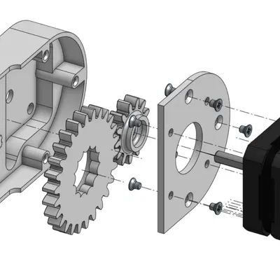 Mô hình rèm cuốn thông minh tự động sử dụng Nema 17 và ESPHome