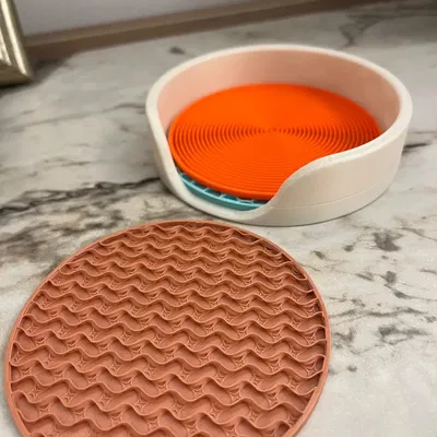 Giá đỡ lót ly cho 8 chiếc lót ly 3mm