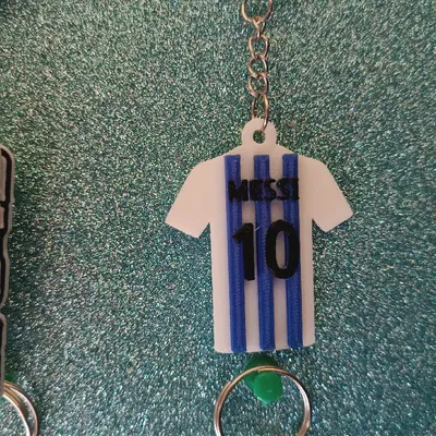 **Móc khóa Messi áo Argentina Remix**