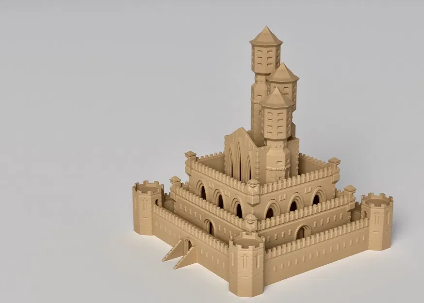 Lâu đài Templar Knights với thiết kế mềm mại - Image 2
