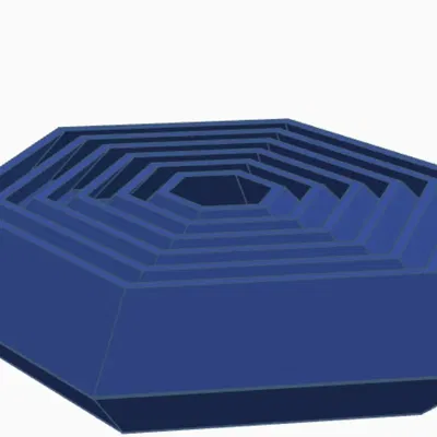 Đồ chơi xoay hình lục giác và hình kim cương độc đáo