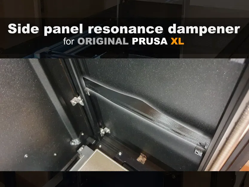 Bộ giảm chấn cộng hưởng cho tấm bên máy in Prusa XL - Image 1