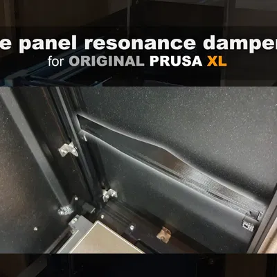 Bộ giảm chấn cộng hưởng cho tấm bên máy in Prusa XL