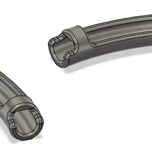 Hướng dẫn ống PTFE Trident cho máy in Voron