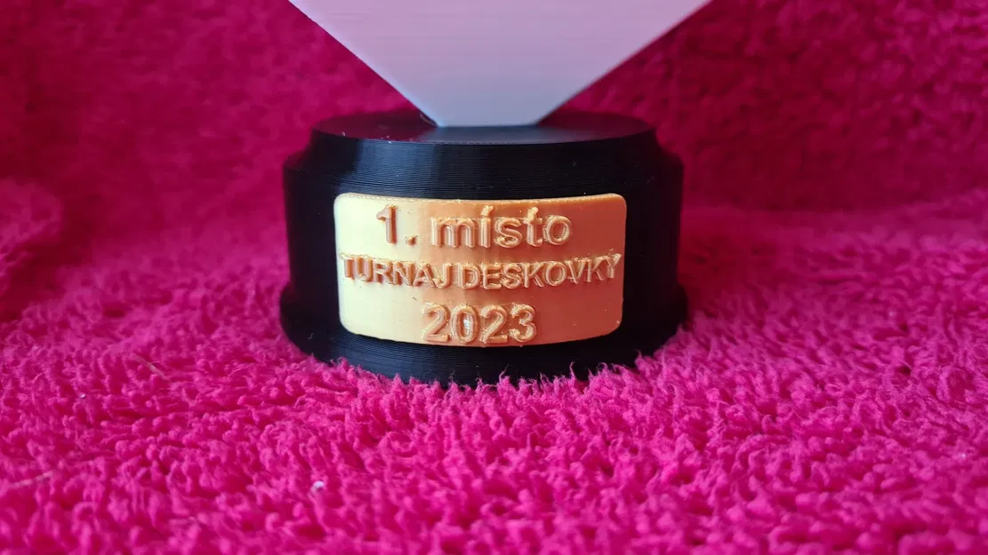 Cúp chiến thắng trò chơi Carcassonne cho giải thưởng boardgame - Image 2