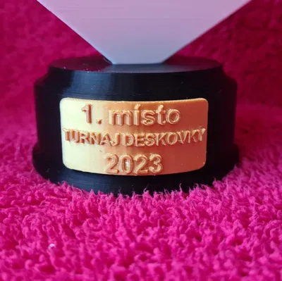 Cúp chiến thắng trò chơi Carcassonne cho giải thưởng boardgame