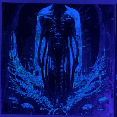 Nghiên cứu H.R. Giger Hueforge 02 - Đứng bên những bộ sọ - 8 Màu