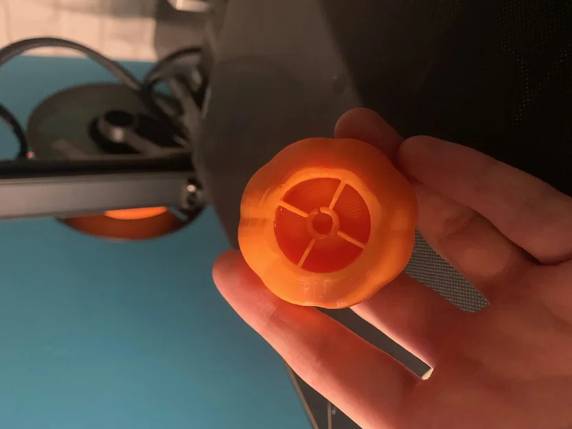 Núm bí ngô Halloween dễ thương cho máy in Ender 3 - Image 3