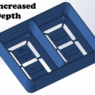 Thân máy đếm 7 đoạn, v2.1, 2 chữ số