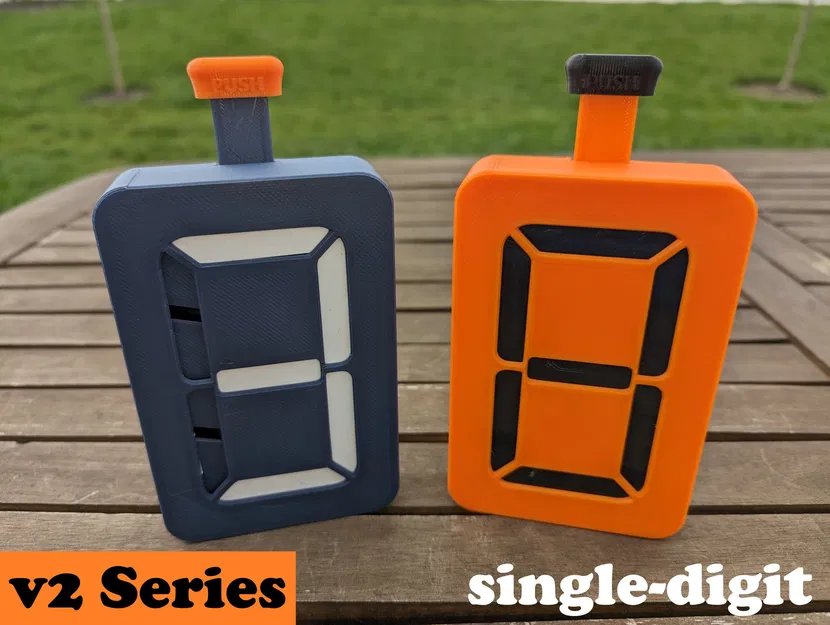 Bộ Đếm Cơ Khí 7 Đoạn, v2.2, Một Chữ Số - Image 1