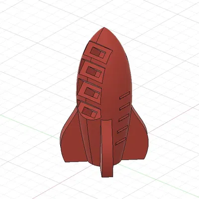 Giá Đỡ USB Hình Tên Lửa Độc Đáo