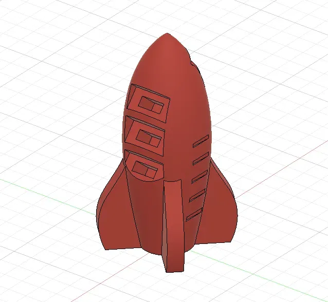 Giá Đỡ USB Hình Tên Lửa Độc Đáo - Image 5