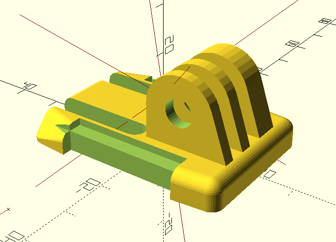 Kẹp GoPro thiết kế vừa khít cho ứng dụng ô tô - Image 1