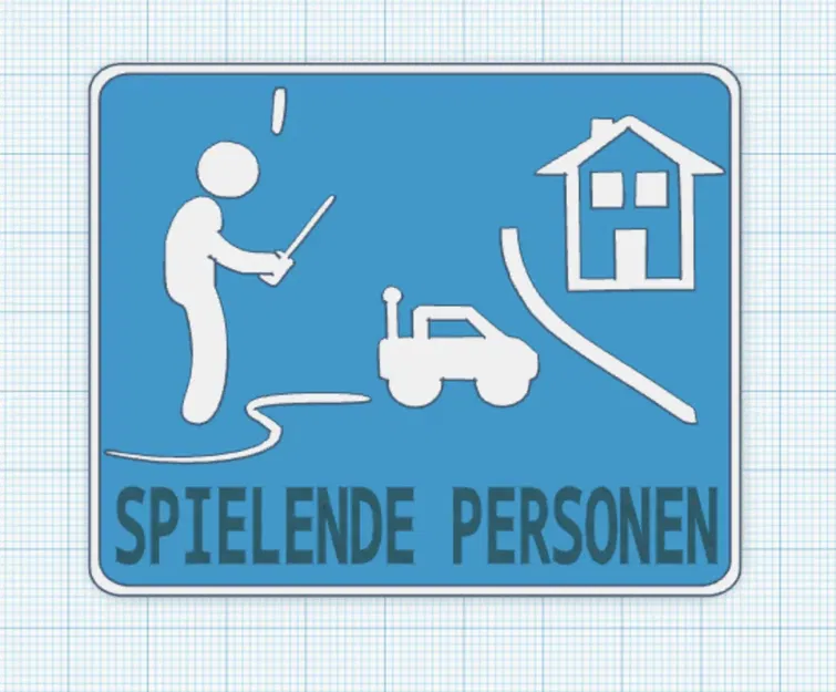 Biển Báo Người Đang Chơi, Đường Chơi Tỉ Lệ 1:10 RC Crawler - Image 5