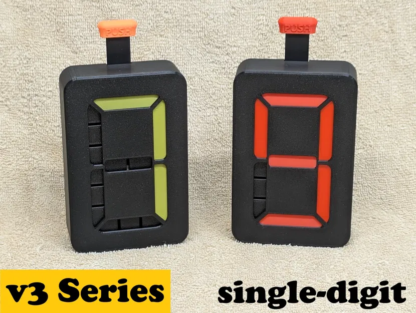 Bộ đếm 7 đoạn, v3.1, Đơn Chữ số - Image 1